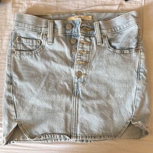 Levi's Light Blue Denim Skirt
